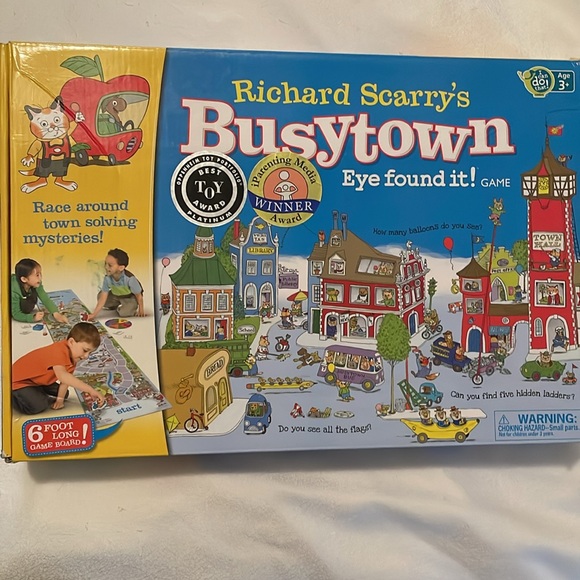 Ravensburger Richard Scarry’s Busytown Eye Found It! Board Game Complete Set - Picture 4 of 5